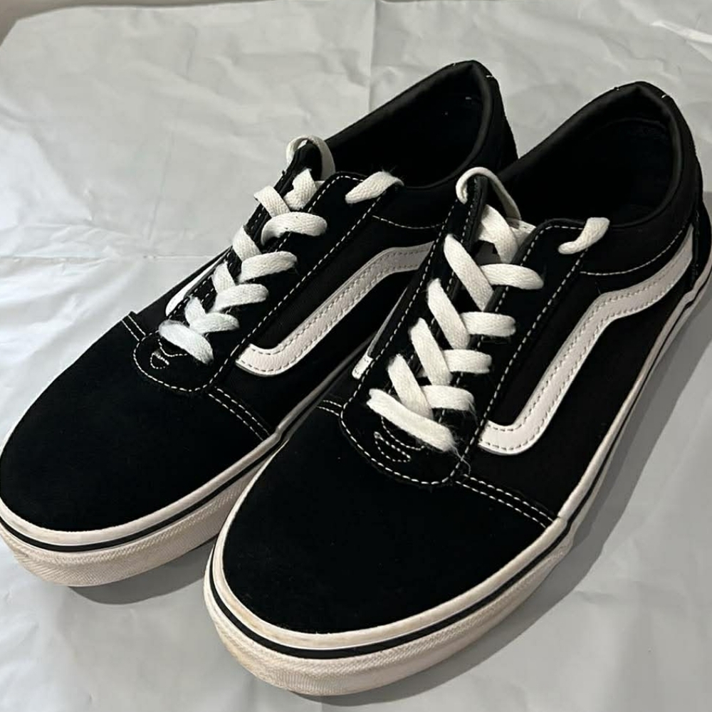 Vans Classic Black and White Sneakers